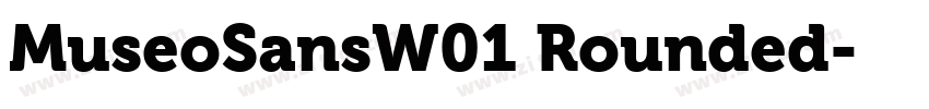 MuseoSansW01 Rounded字体转换